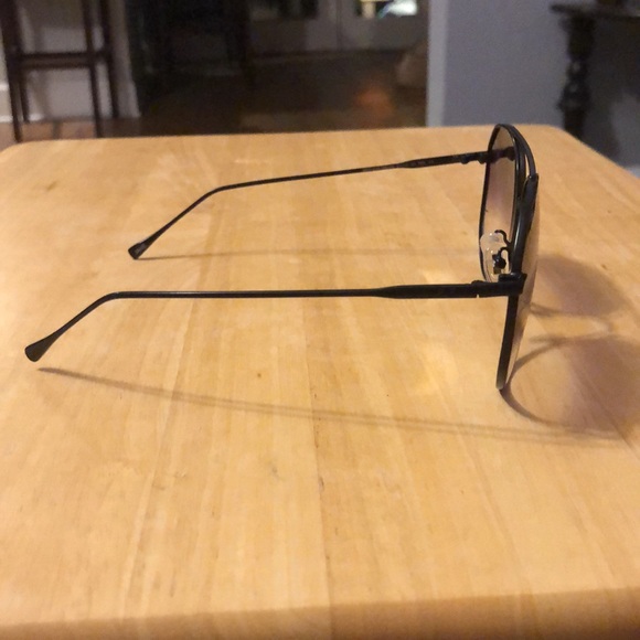 DIFF Jane Matte Black Gray Gradient Sharp Aviator Sunglasses NIB. - Picture 6 of 11